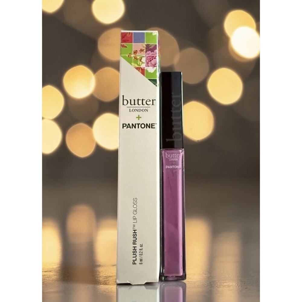 BUTTER LONDON x Pantone Plush Rush Lip Gloss BODACIOUS ~ NIB/HTF * READ